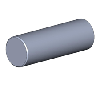 COMPLETE CYLINDER, STAINLESS STEEL, 0.375", ( 3/8" ), 9.525 MM