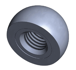 Truncated and Threaded Ball as a Kinematic Component