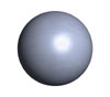 SATIN FINISH BALL, STAINLESS STEEL, 25.4 MM, 1 INCH