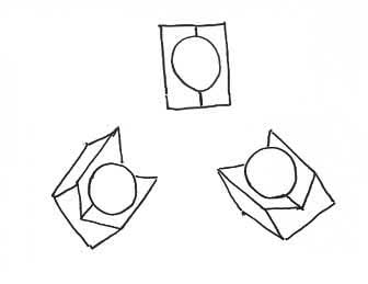 Vertical or Off Axis System Using Three Vee Blocks