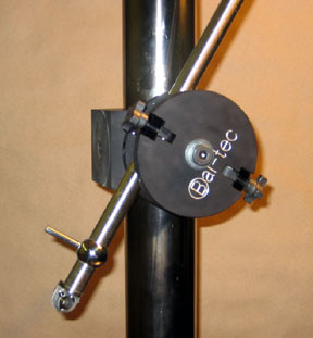 Centerline Ball Bar Ranger, shown with collar and stand