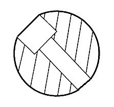 Ball with Through Hole and Counterbore