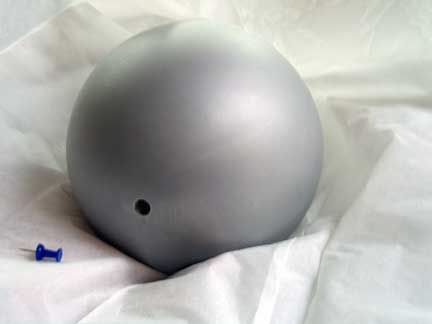 Grey Painted Ball for Light Meter Test
